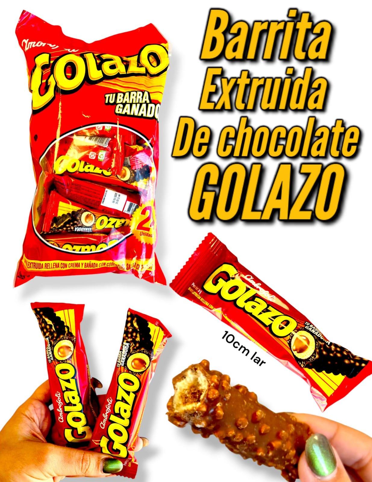 Barrita Extruida de Chocolate GOLAZO